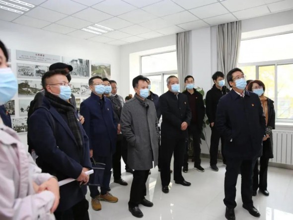 甘肅演藝集團(tuán)黨委書記、董事長陳其銀一行赴甘肅日報報業(yè)集團(tuán)觀摩黨建工作